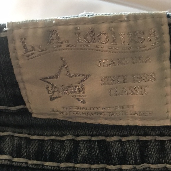 L.A. Idol USA jeans Sz 15 (Sku 35) - Picture 10 of 12